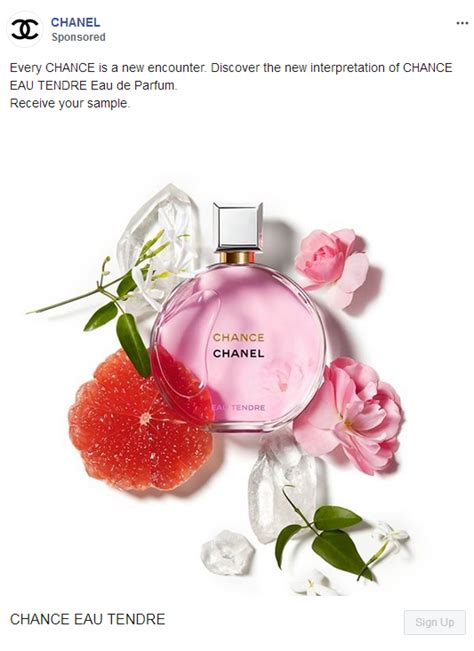 Chanel chance perfume free sample